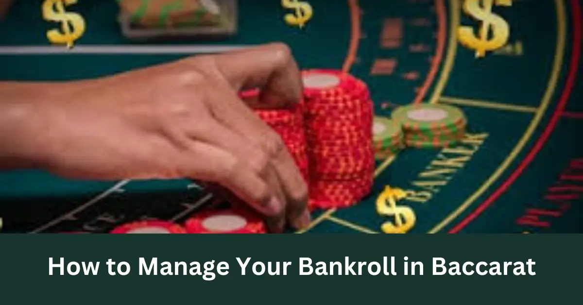 how to manage your bankroll in baccarat