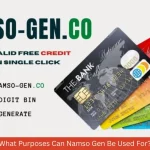 What Purposes Can Namso Gen Be Used For