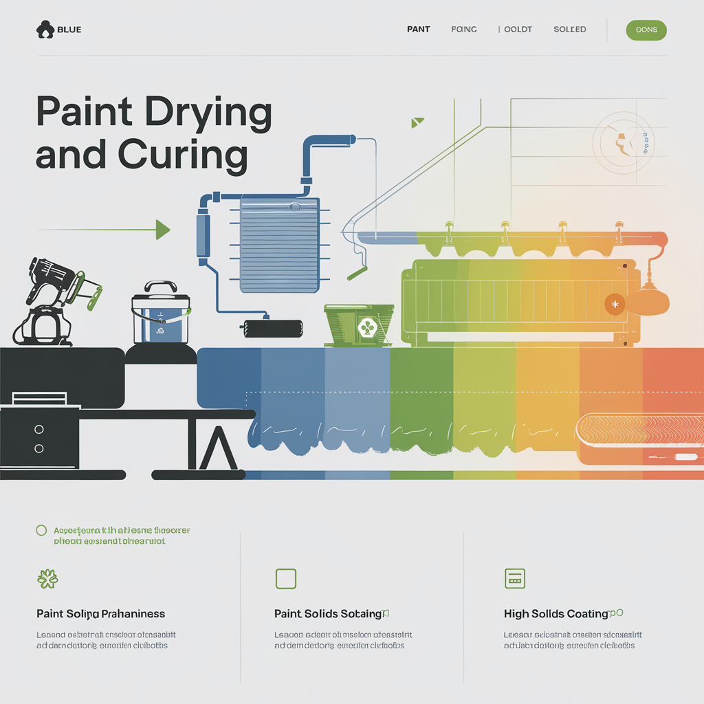 Paint Drying and Curing: